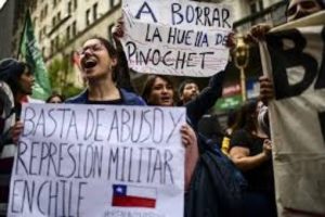 Chili contre répression militaire 9 nov 2019